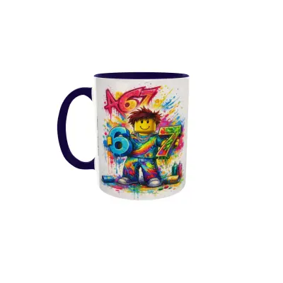 6 7 six seven, cana ceramica, 330ml, cgs1843